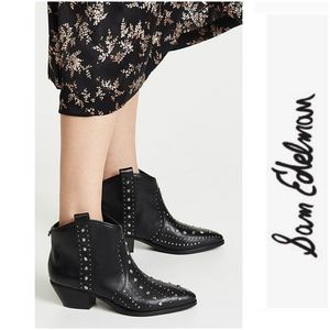 COPY - Western Inspired Sam Edelman Star Studded Booties